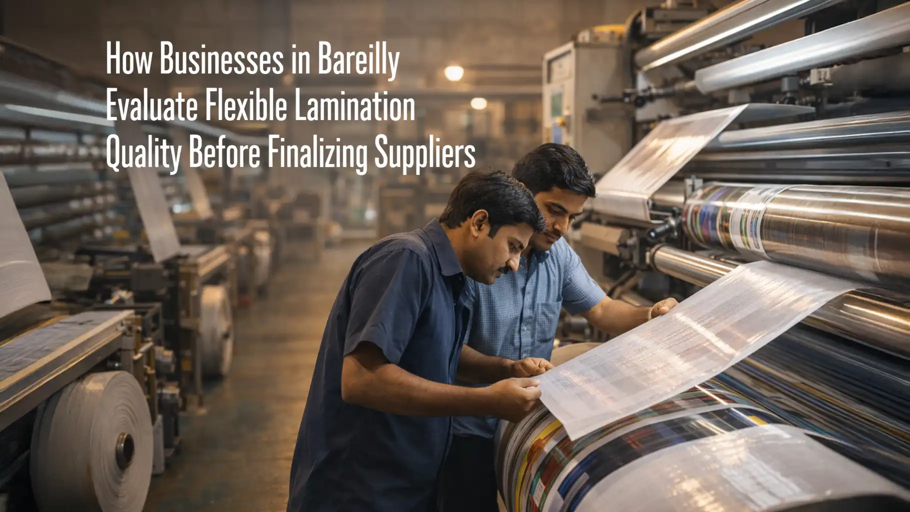 Best Flexible Laminates Brand in Bareilly evaluated by businesses for lamination quality and packaging performance