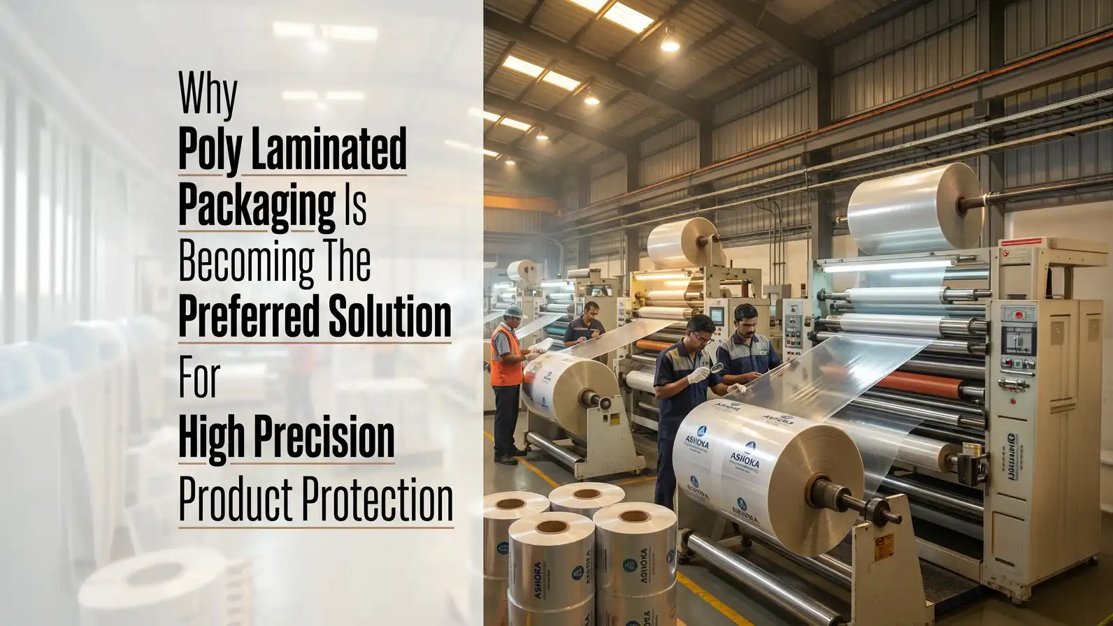 poly laminated packaging manufacturer high precision protective laminates production factory