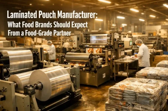 Laminated Pouch Manufacturer: What Food Brands Should Expect From a Food-Grade Partner