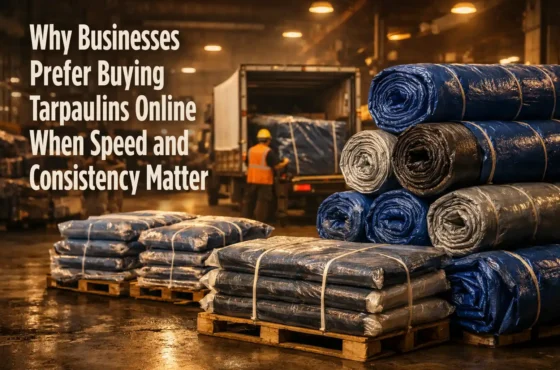 Why Businesses Prefer Buying Tarpaulins Online When Speed and Consistency Matter