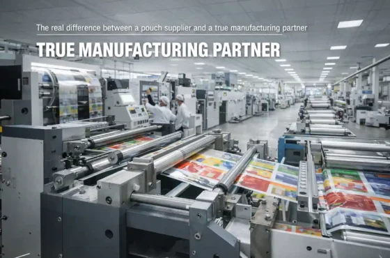 The real difference between a pouch supplier and a true manufacturing partner