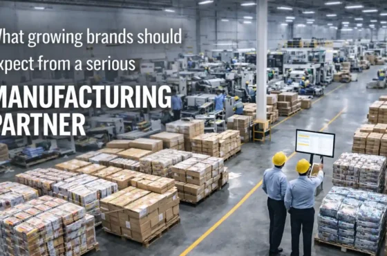 What growing brands should expect from a serious manufacturing partner