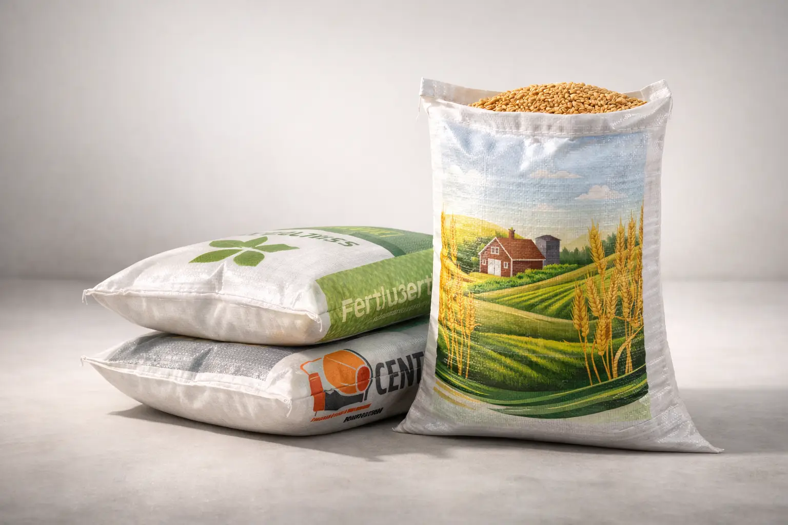 Best HDPE Woven Bags Brand in India used for packaging grains, fertilizers, and agricultural products with strong and durable woven material