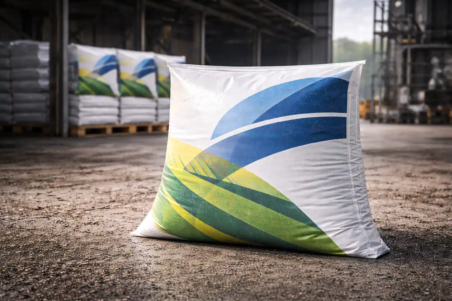 packaging solution in India featuring high-strength woven bags designed for heavy-duty industrial packaging and bulk material handling