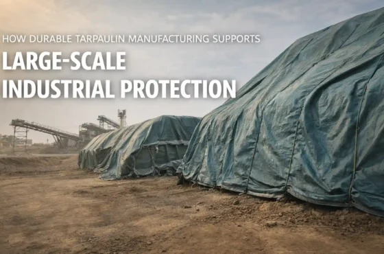 How durable tarpaulin manufacturing supports large-scale industrial protection