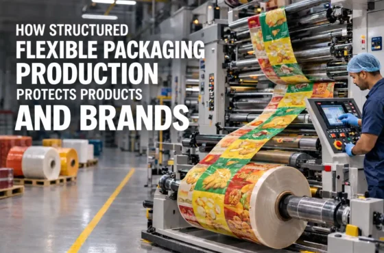 How structured flexible packaging production protects products and brands