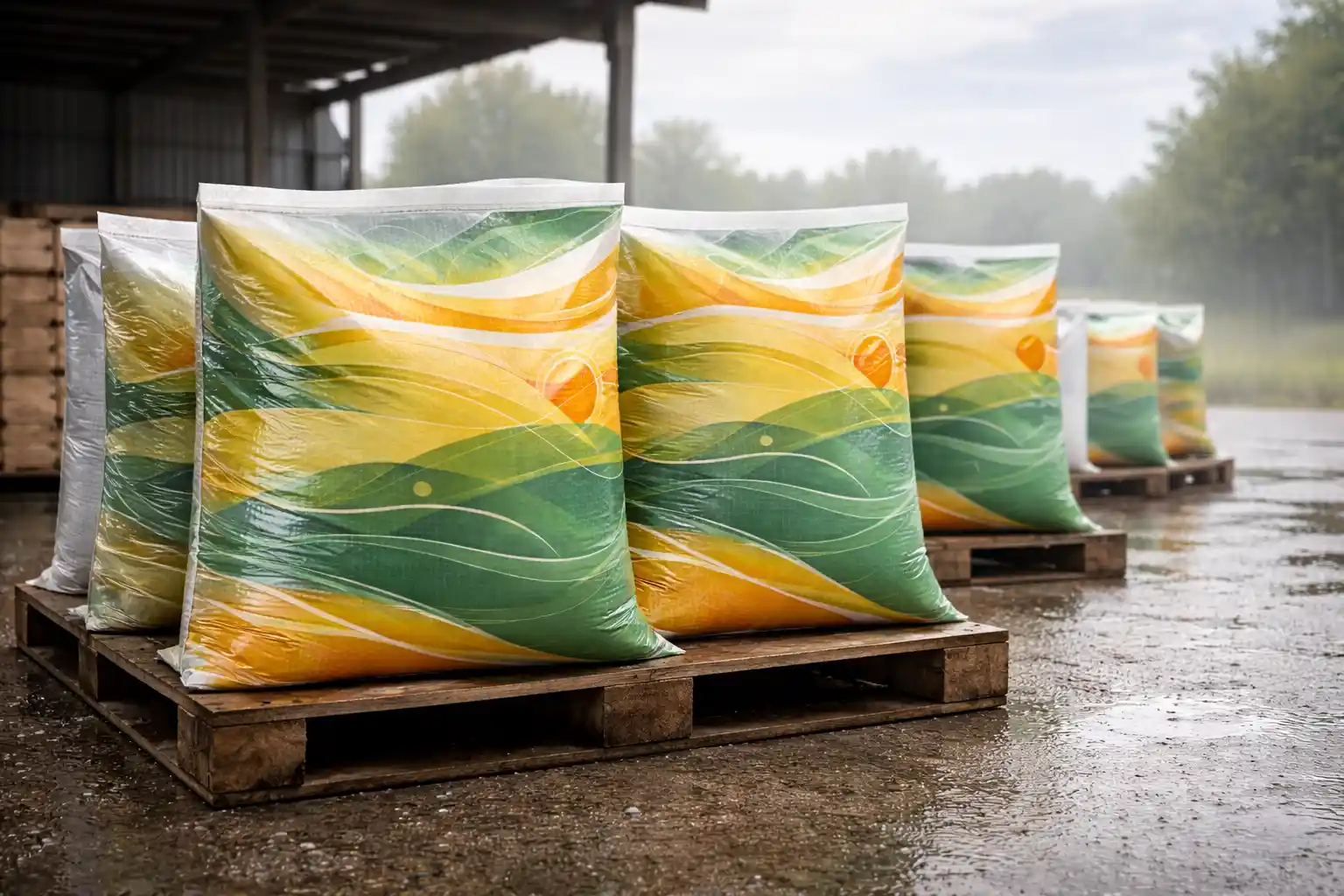 Best HDPE Woven Fabric Brand in India producing moisture-resistant laminated woven bags for protecting bulk materials from humidity and environmental exposure