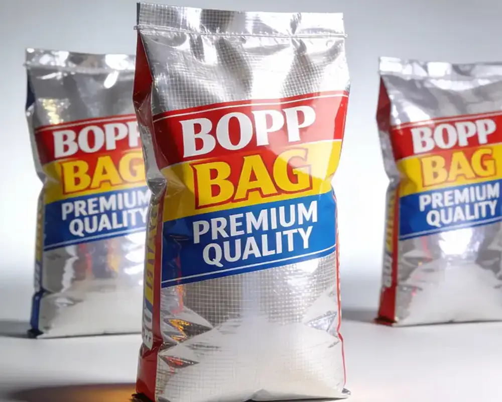 bopp laminated bags with premium quality print design displayed by best bopp bags brand in India
