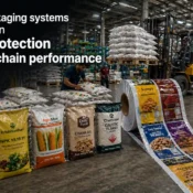 best packaging manufacturer in India showcasing industrial packaging bags and laminated rolls used for bulk storage and transportation