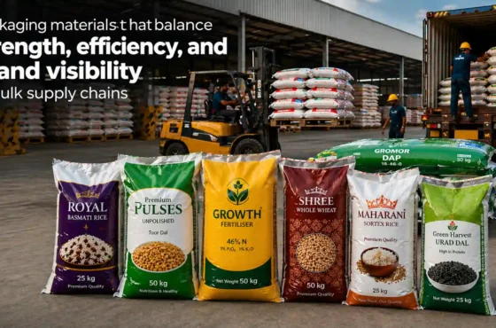Packaging materials that balance strength, efficiency, and brand visibility in bulk supply chains