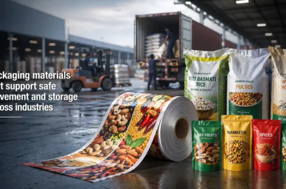 Packaging materials that support safe movement and storage across industries
