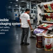 Industrial flexible laminate packaging production showcasing the best flexible laminates brand in India for product safety, shelf stability, and efficient packaging performance