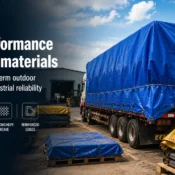 Best Quality Tarpaulin in India used for truck covering, outdoor storage, and heavy-duty industrial protection applications