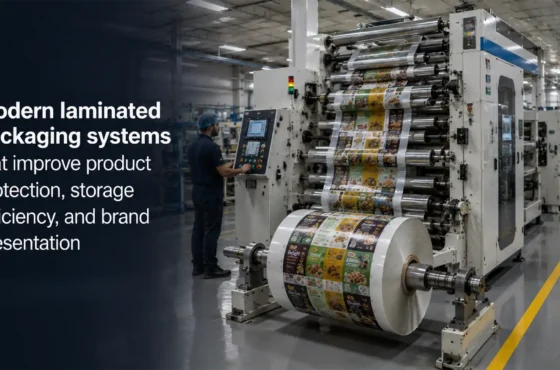 Modern laminated packaging systems that improve product protection, storage efficiency, and brand presentation