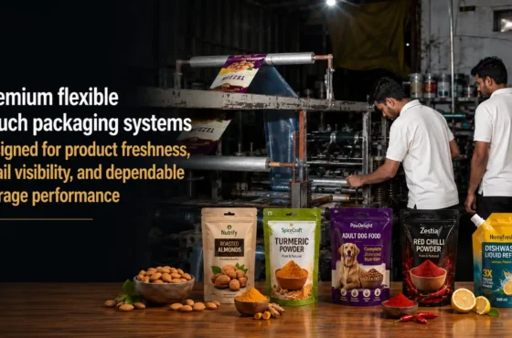 Premium flexible pouch packaging systems designed for product freshness, retail visibility, and dependable storage