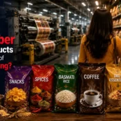 Premium Printed Packaging Bags for snacks, spices, rice, coffee, grains, and daily essentials, designed to enhance shelf presence, brand recognition, and product protection.
