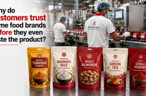Why do customers trust some food brands before they even taste the product?