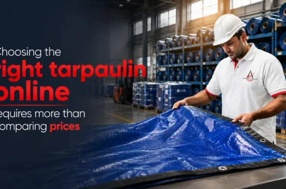 Choosing the right tarpaulin online requires more than comparing prices