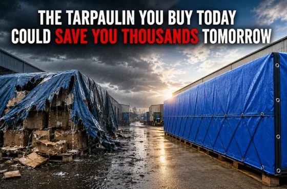 The tarpaulin you buy today could save you thousands tomorrow