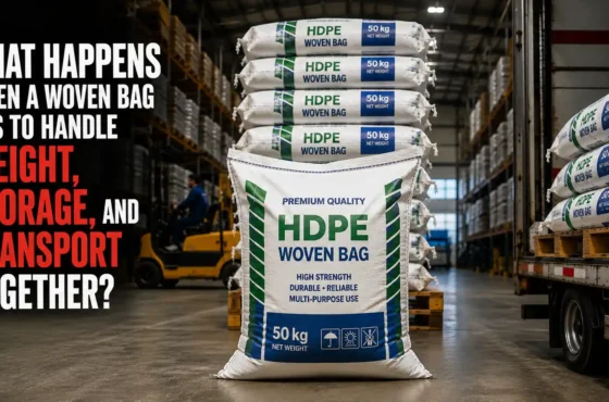 What happens when a woven bag has to handle weight, storage, and transport together?