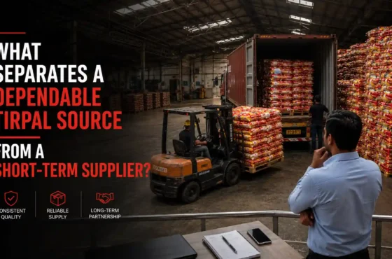 What separates a dependable tirpal source from a short-term supplier?