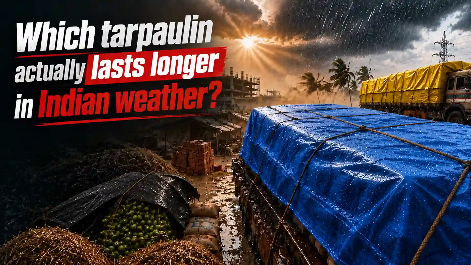 Best Tarpaulin Brand in India for All-Weather Protection