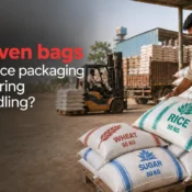 PP Woven Bags Supplier providing durable 50 kg woven bags for rice, wheat, sugar, and cement during bulk handling