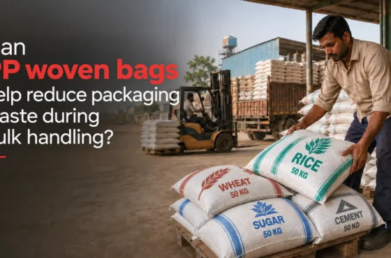 Can PP woven bags help reduce packaging waste during bulk handling?