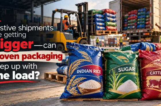 Festive shipments are getting bigger—can woven packaging keep up with the load?