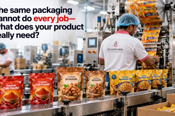 The equal packaging can not do each job—what does your product really want?