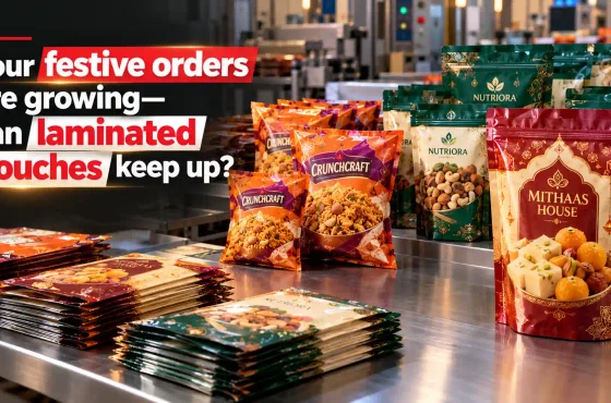 Your festive orders are growing—can laminated pouches keep up?